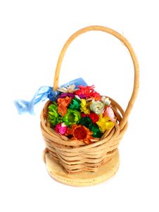 Artificial Colorful Flowers Royalty Free Stock Photos Artificial Colorful Flowers Royalty Free Stock Photos