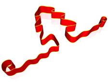 Red Christmas Ribbon Tree Stock Photos Red Christmas Ribbon Tree Stock Photos