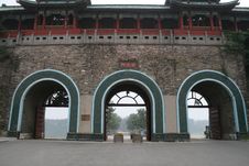Xuanwu Gate Of Nanking Stock Image Xuanwu Gate Of Nanking Stock Image