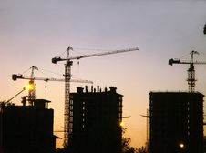 There Is An Eternal Construction. Royalty Free Stock Photos There Is An Eternal Construction. Royalty Free Stock Photos