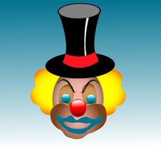 Clown Face Stock Image Clown Face Stock Image