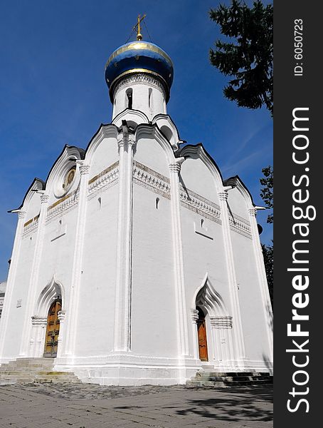 The Holy Spirit church in the Trinity Lavra of St. Sergius, Russia