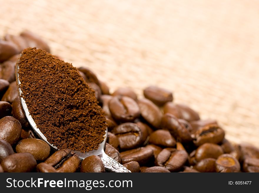 Coffee Beans Concept Background