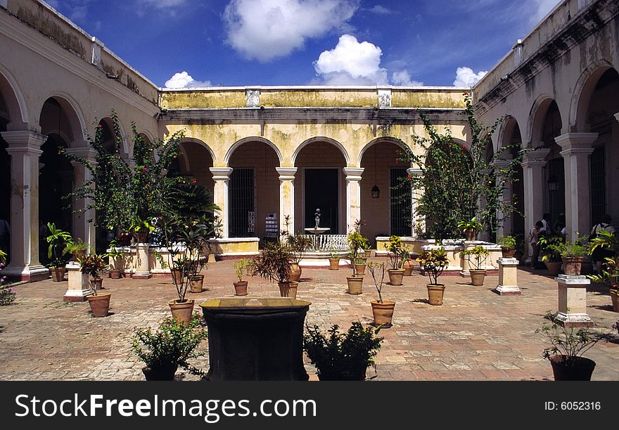 An historical palace in the middle of trinidad. An historical palace in the middle of trinidad