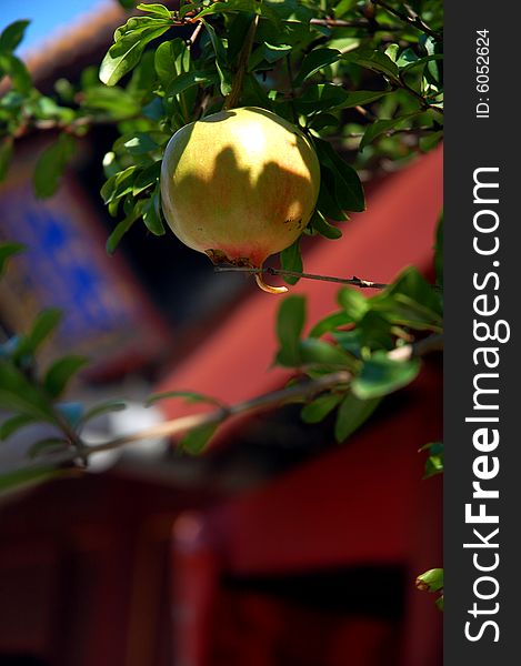 Ancient temple in Beijing,capital of china