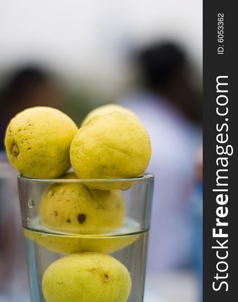 Pics of lemon in a half filled glass. Pics of lemon in a half filled glass