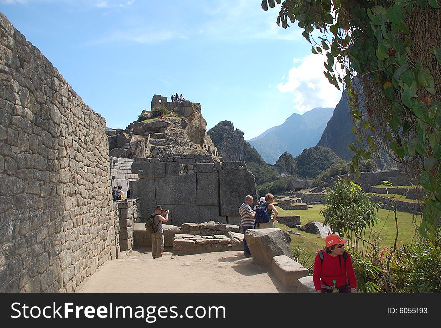 20th of a series of shots of the fabled ruins of machu-picchu peru. 20th of a series of shots of the fabled ruins of machu-picchu peru