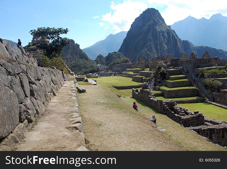 15th of a series of shots of machu-picchu. 15th of a series of shots of machu-picchu