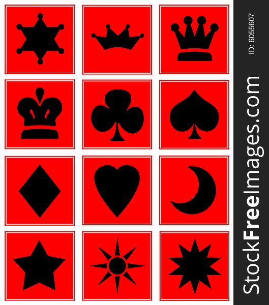 Card Symbol Set
