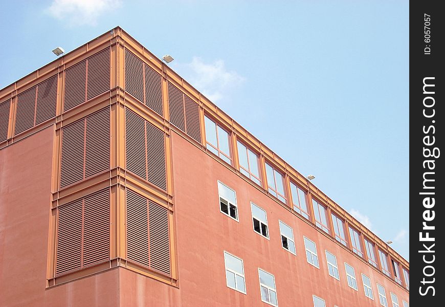 A modern building in Milan