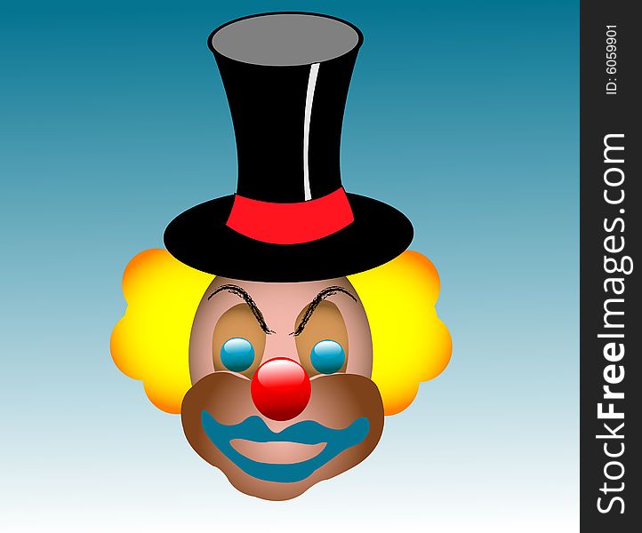 Clown face