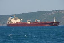 Cargo Boat. Transport Ship. Royalty Free Stock Photos Cargo Boat. Transport Ship. Royalty Free Stock Photos