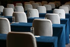 Conference Room Table And Chairs Stock Photography