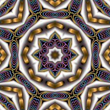 French Cloisonne Inspired Mandala Royalty Free Stock Photos French Cloisonne Inspired Mandala Royalty Free Stock Photos