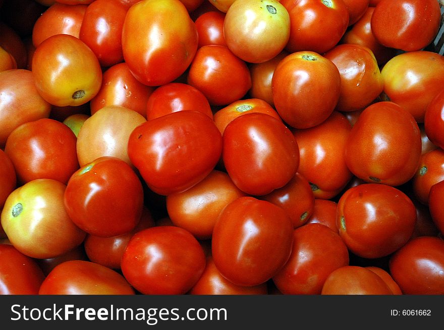 Tomato Fruits in the market for sale. Tomato Fruits in the market for sale.