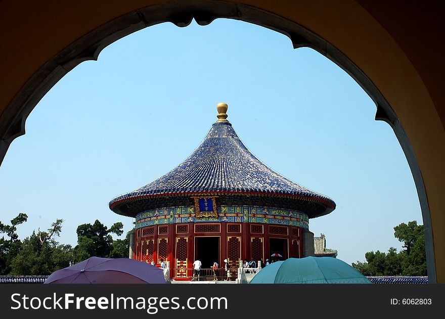 Old temple in Beijing,China