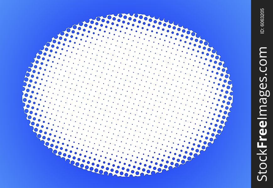 Halftone frame for photos/background etc