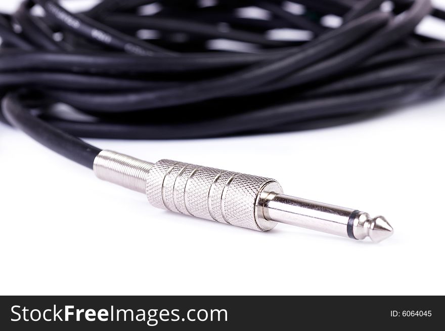 Guitar  Cable Isolated