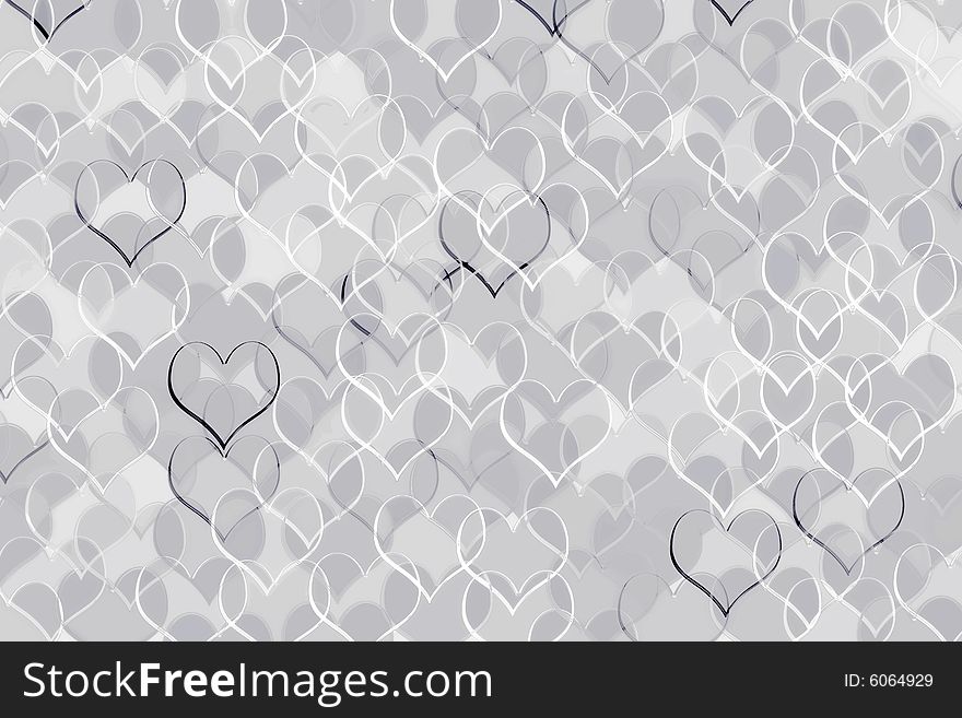 Pattern With Hearts