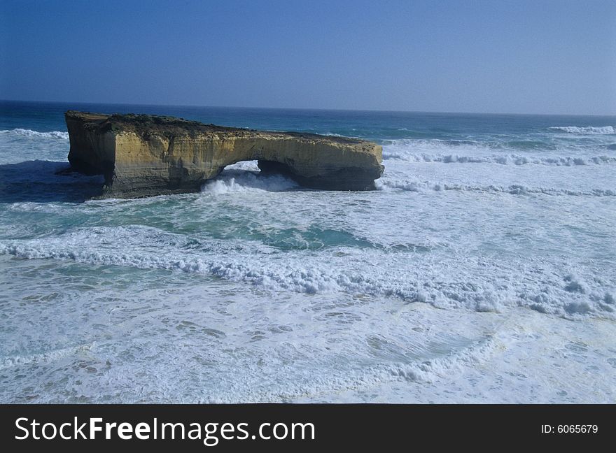 The Great Ocean Road in Australia.