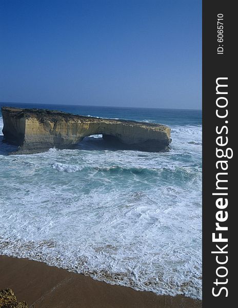 The Great Ocean Road in Australia.