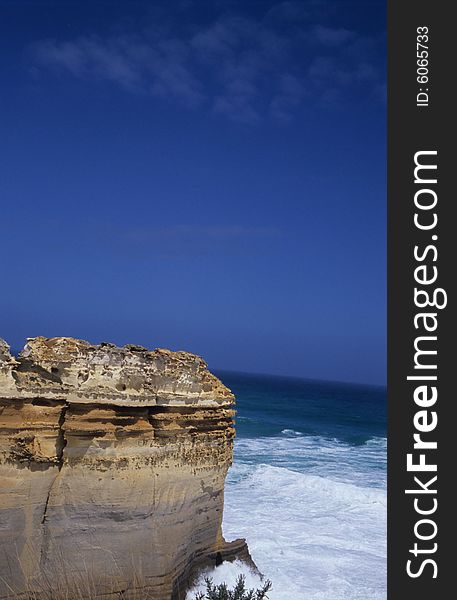 The Great Ocean Road in Australia.