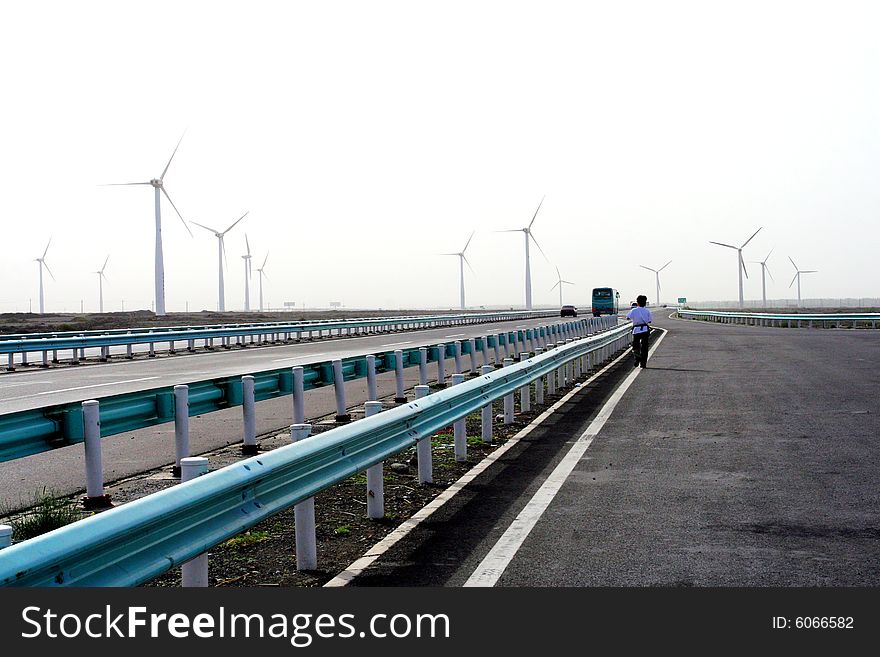 The freeway of sinkiang china