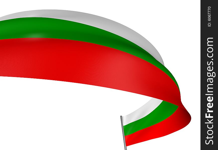 3D Bulgarian Flag - Free Stock Images & Photos - 6067770 |  