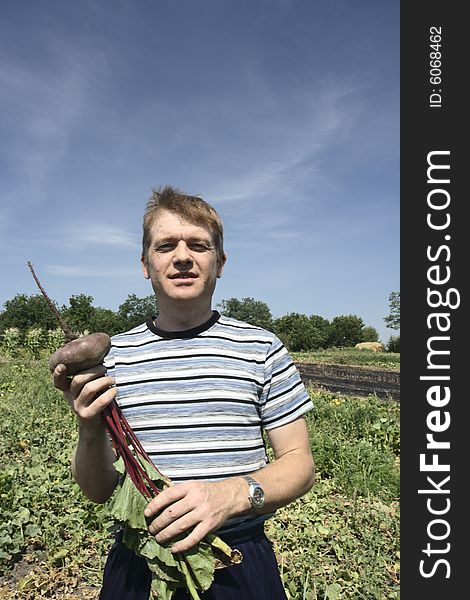Farmer keeps its beet in hand