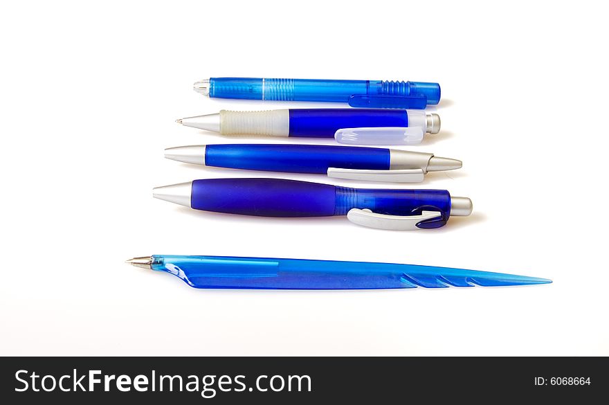 Blue Pens