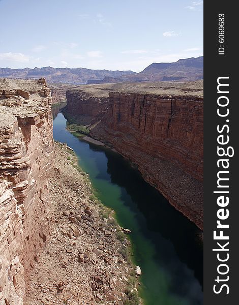 Colorado River in Marble Canyon.