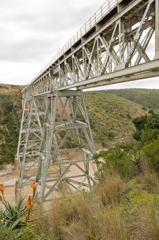 Train Bridge Over River Royalty Free Stock Photo Train Bridge Over River Royalty Free Stock Photo