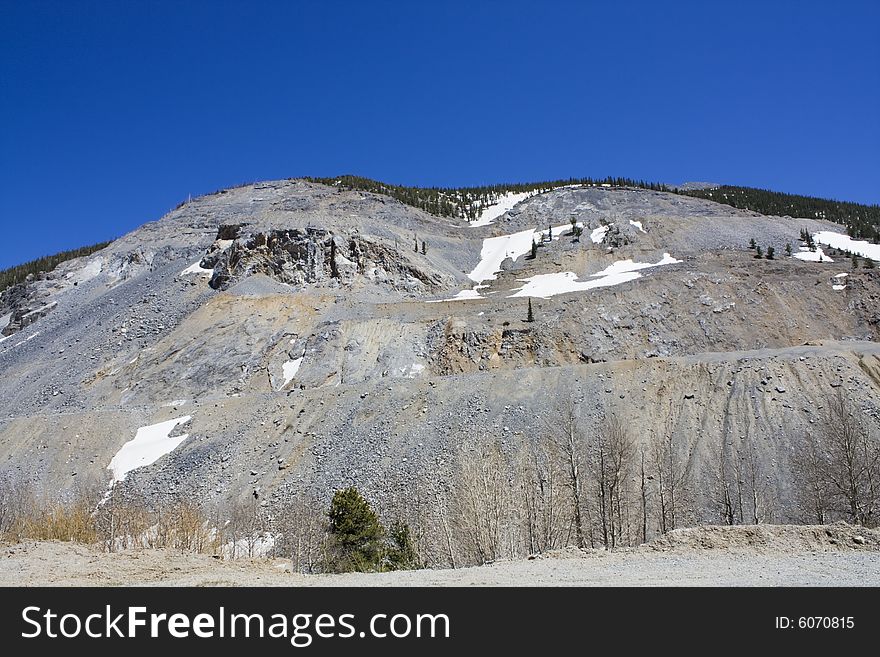 Quarry in Colorado, Idaho Springs.