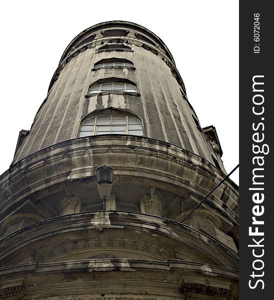 A historic bank building in Istanbul. A historic bank building in Istanbul