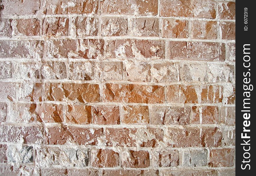 Old brick wall. Abstract texture.