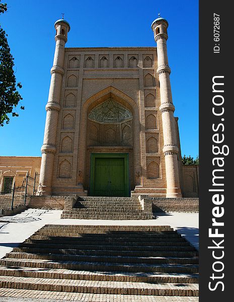 The big mosque of sinkiang china