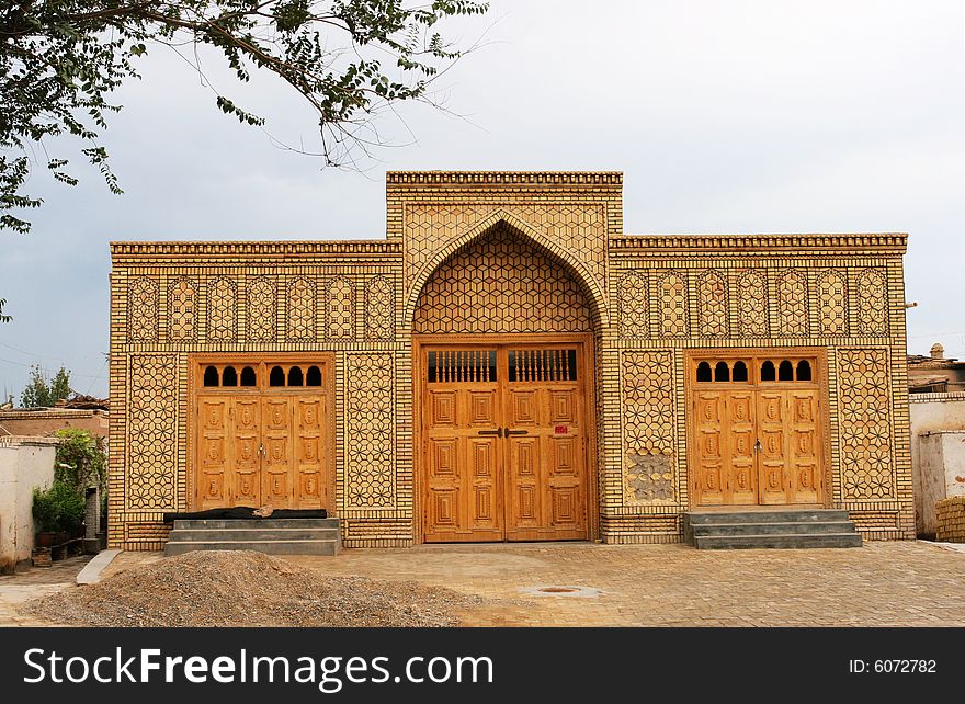 The islamic house of sinkiang china