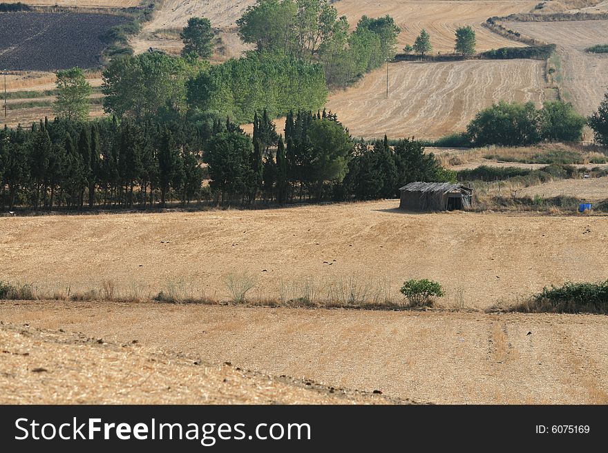 Paesaggio della Sardegna tra Manda e Villanova Tulo. Paesaggio della Sardegna tra Manda e Villanova Tulo