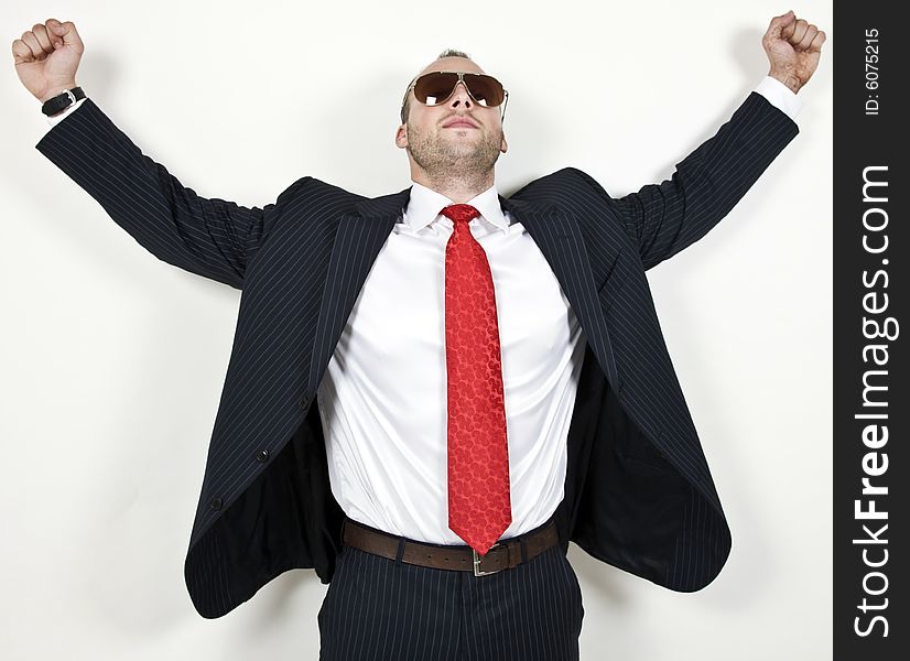 Man With Outstretched Arms Free Stock Images & Photos 6075215