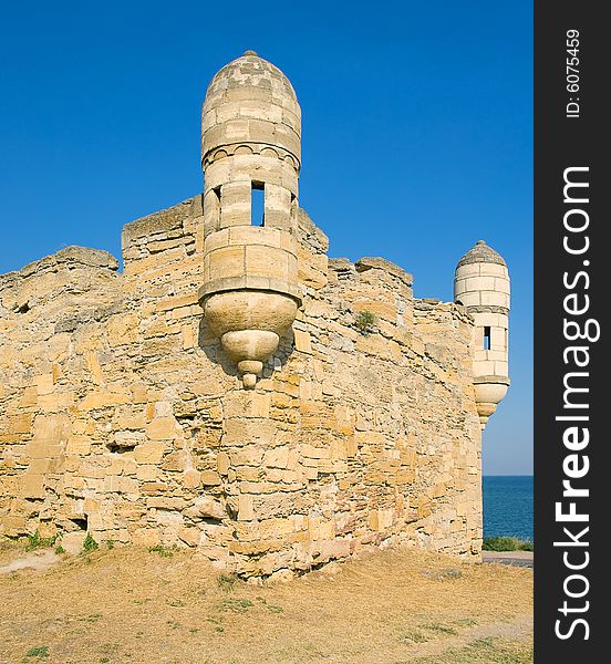 Ruins of the ancient fortress