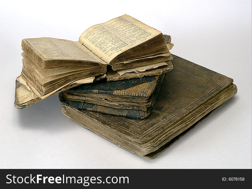 Old open religious books famely relik. Old open religious books famely relik