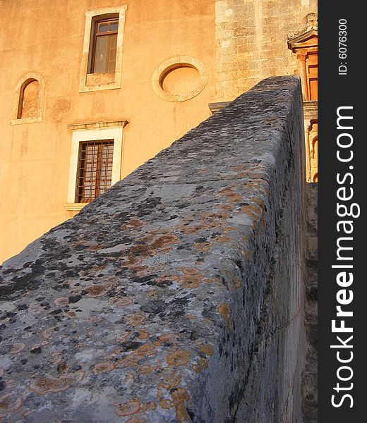 Entrance to a cretan monastery