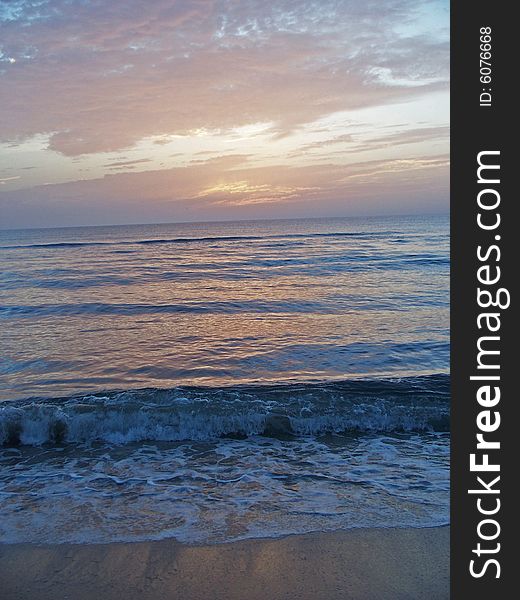 Florida East Coast Beach At Dawn 2