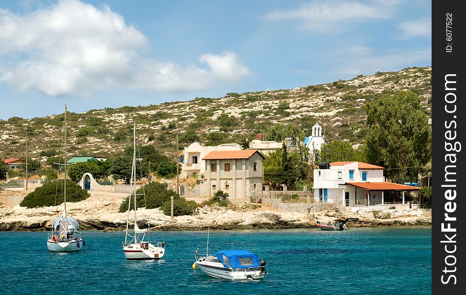 Matala coastline