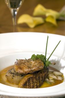 Grilled Foie Gras 2 Stock Image Grilled Foie Gras 2 Stock Image