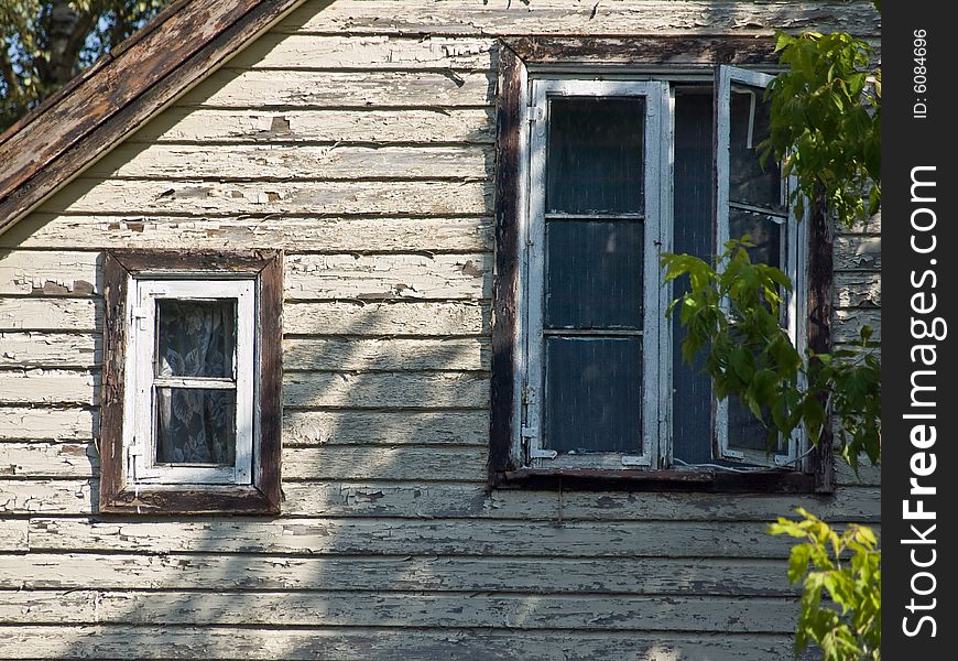 Old house in a village