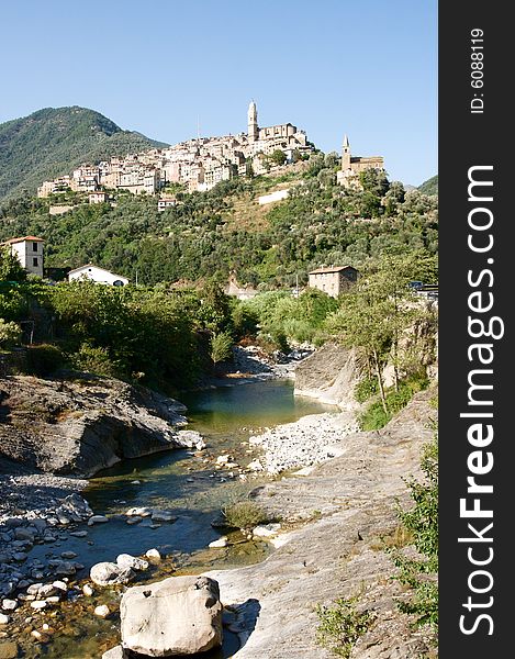 This is a small village situated in the liguria region, italy. This is a small village situated in the liguria region, italy