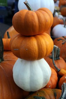 Pumpkin Tower Royalty Free Stock Photography