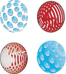 Red And Blue Sphere Stock Photos Red And Blue Sphere Stock Photos
