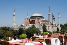 Hagia Sophia In Istanbul Turkey Stock Image